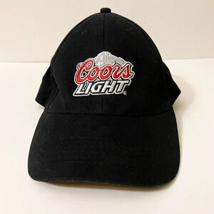 Coors  Light Stretch Fit Embroidered Cap Hat One Size Fits Most Beer